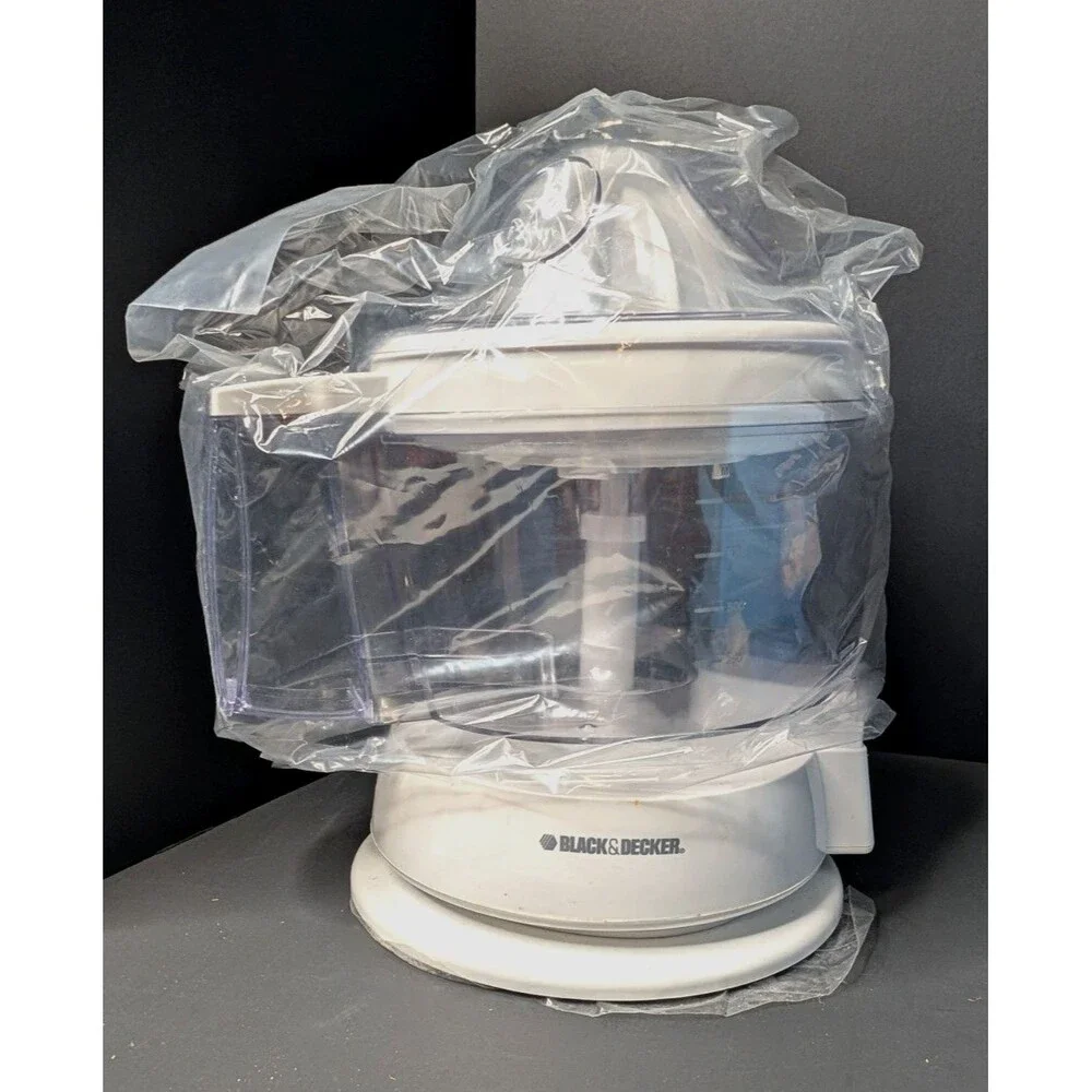 Black+Decker‎ CJ630 Citrus Juicer Electric 32oz White Open Box New Unused w/Box